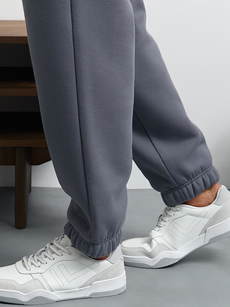 OmU 3235С Брюки джоггеры муж. утепленные, CO+PE, OMSA