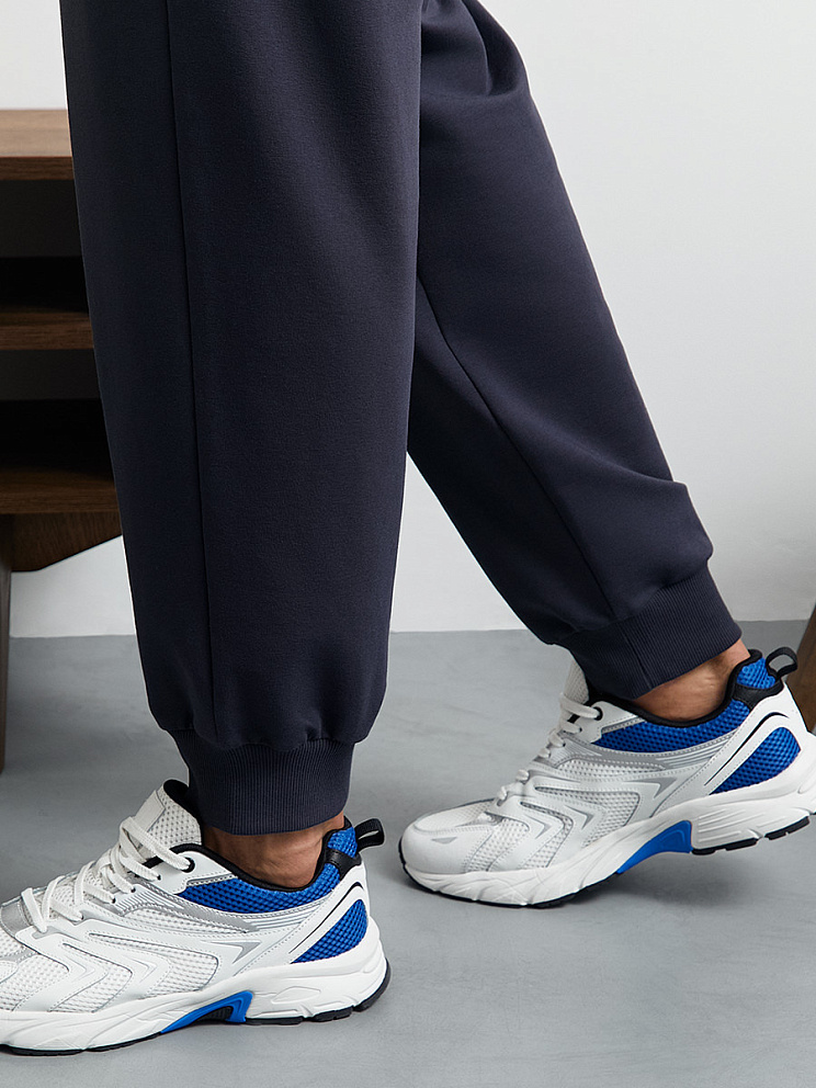 OmU 3231С Брюки джоггеры муж. на манжетах, CO+EL, OMSA