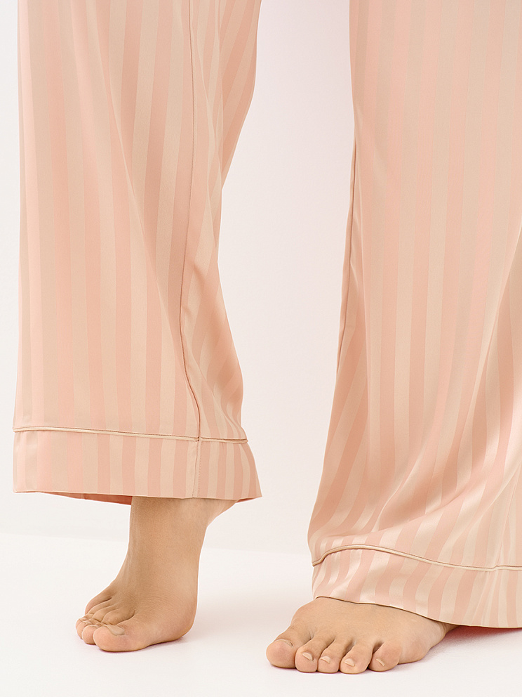 OmD 0231D LINE Пижама жен. (Рубашка+Брюки жаккард), PL, OMSA