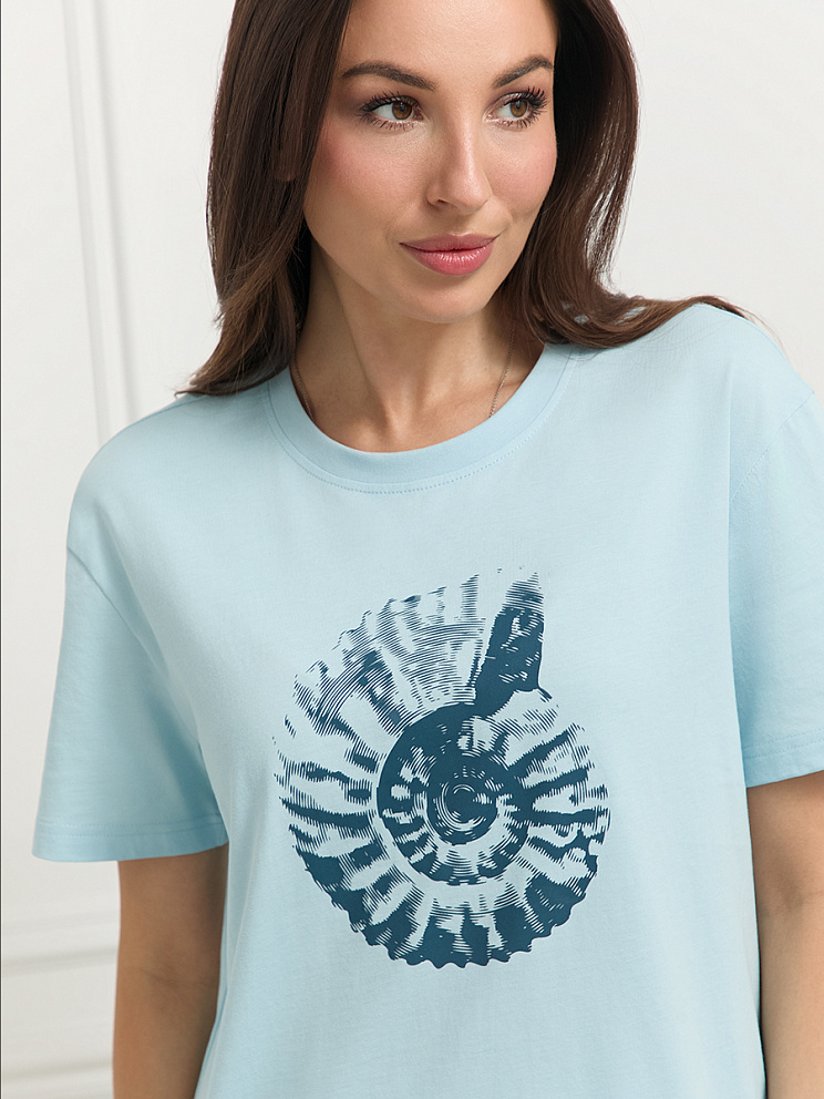 OmD 0226D NAUTILUS Пижама жен. (Футболка + Брюки), СО, OMSA