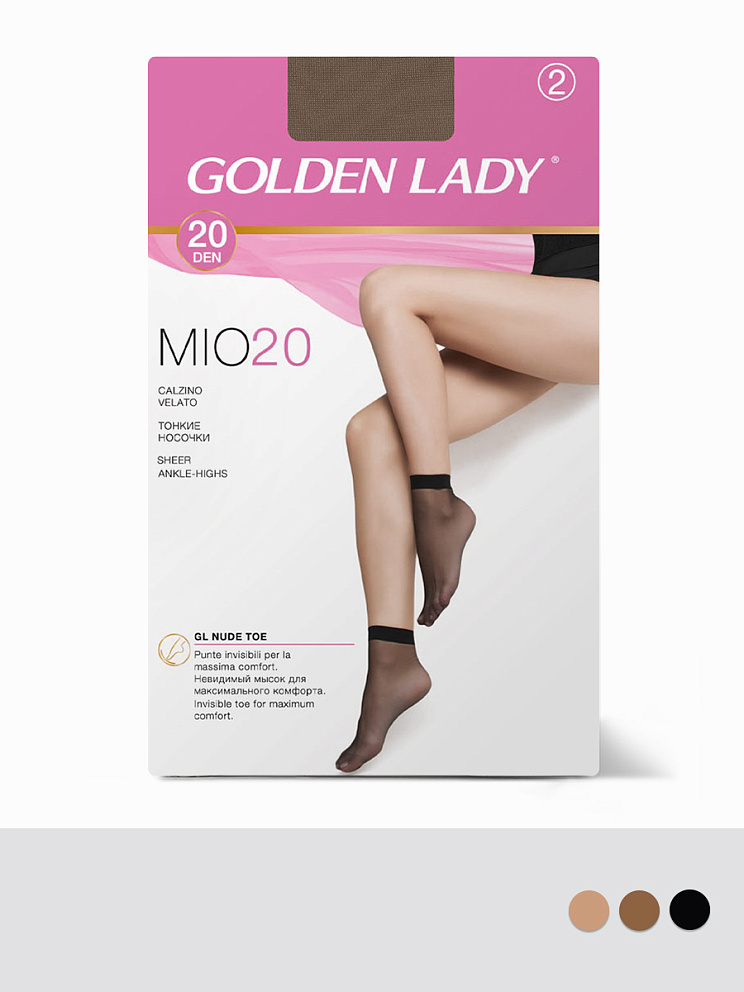 calz. MIO 20 носки (2 пары), GOLDEN LADY