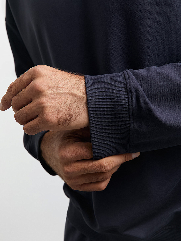 OmU 1912С Свитшот муж. свобод/кроя, CO+EL, OMSA