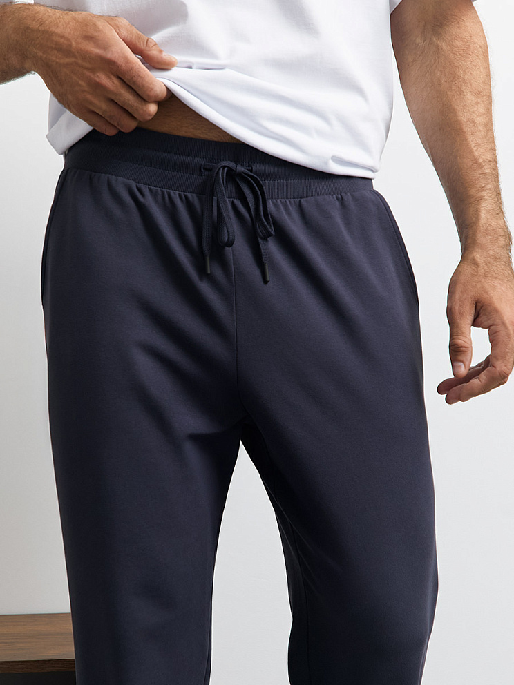 OmU 3231С Брюки джоггеры муж. на манжетах, CO+EL, OMSA