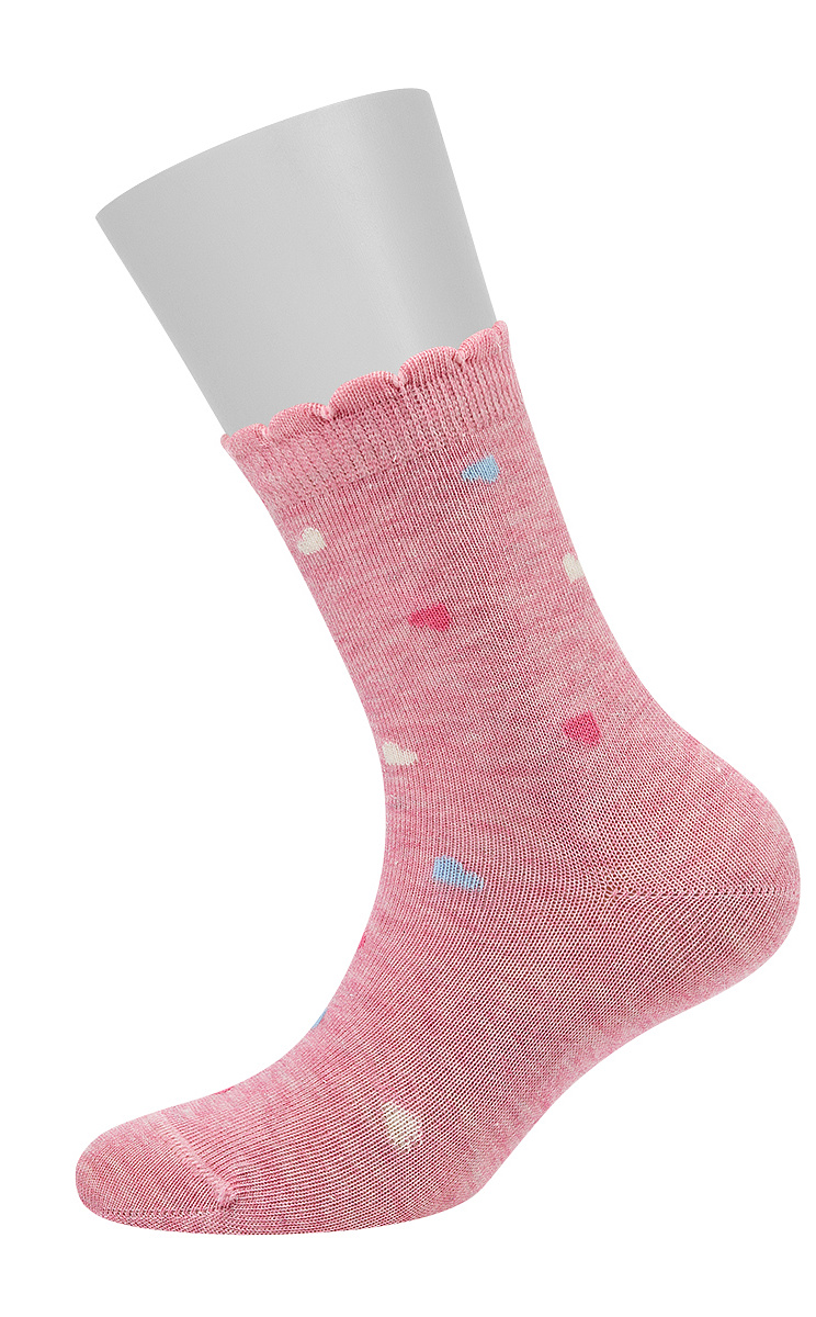 OMSA kids   Calzino 22L30 (Сердечки) с люрексом, OMSA