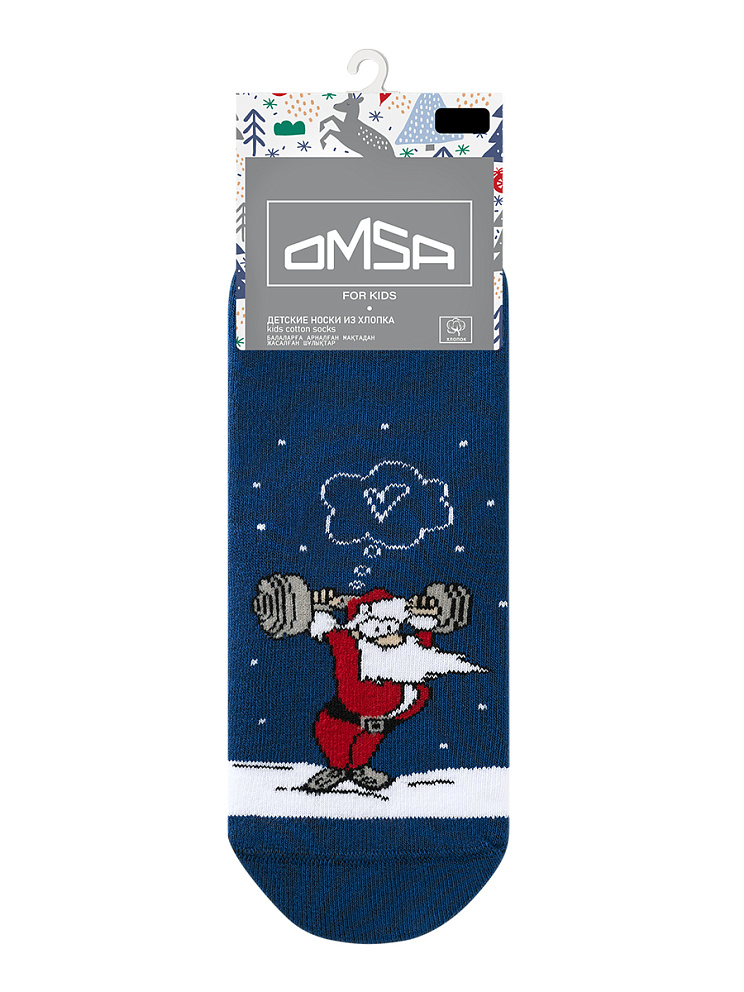 OMSA kids   Calzino 21N66 плюш (Зимний спорт), OMSA