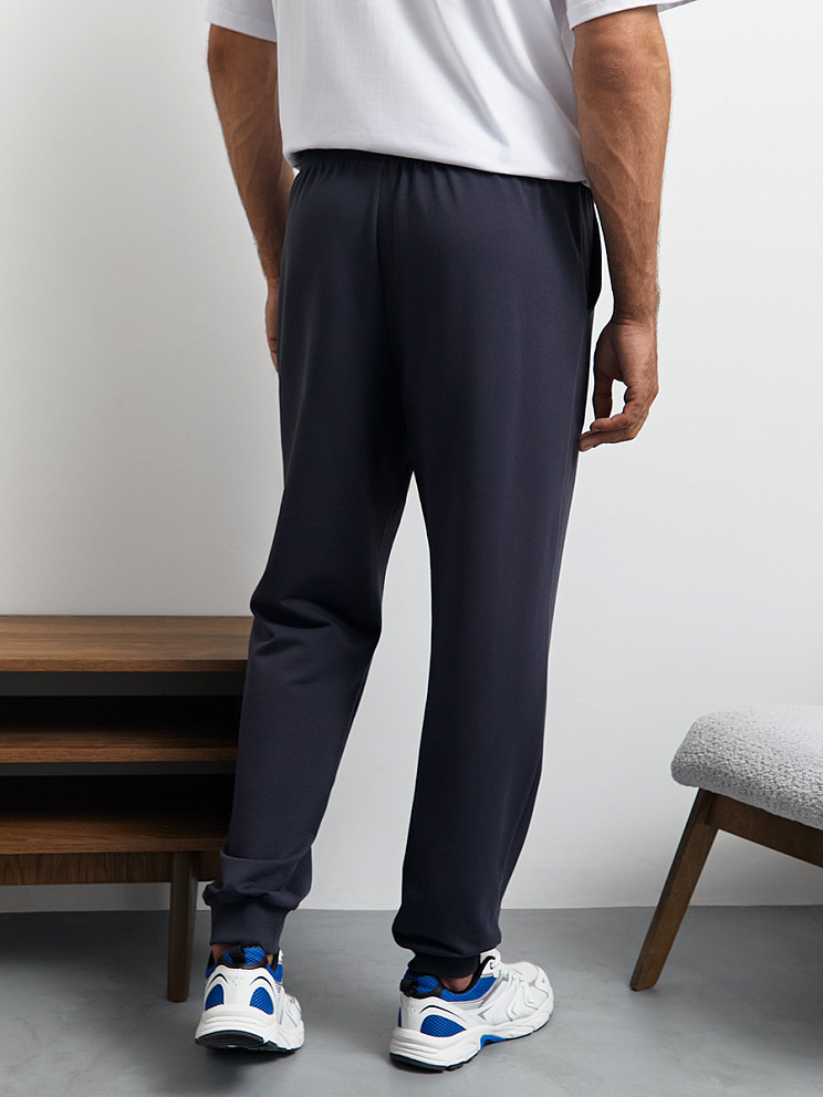 OmU 3231С Брюки джоггеры муж. на манжетах, CO+EL, OMSA