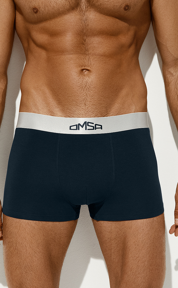 OmB 1265 Боксеры укор. муж. с откр. широкой резинкой, CO, OMSA