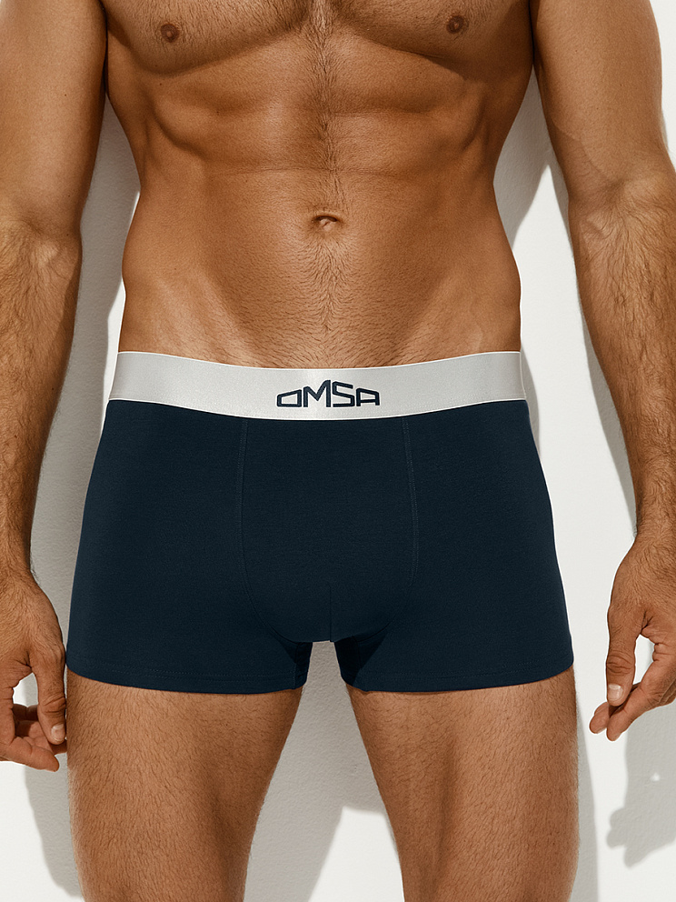 OmB 1265 Боксеры укор. муж. с откр. широкой резинкой, CO, OMSA