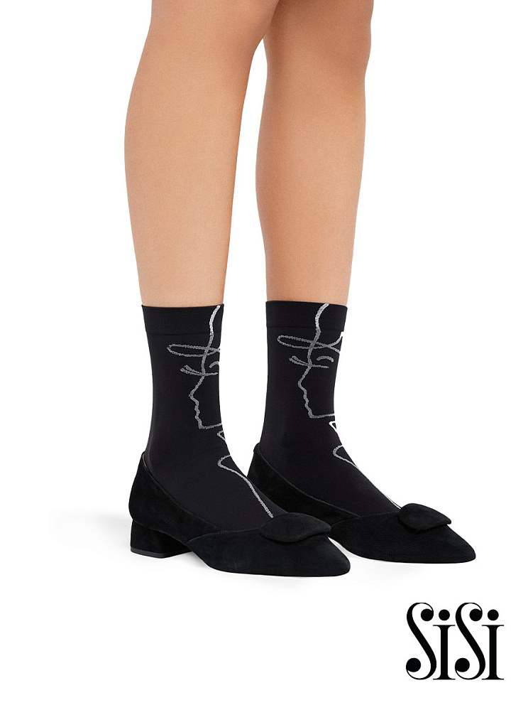 calz. IMMAGINE 70 носки (микрофибра с рисунком), SISI