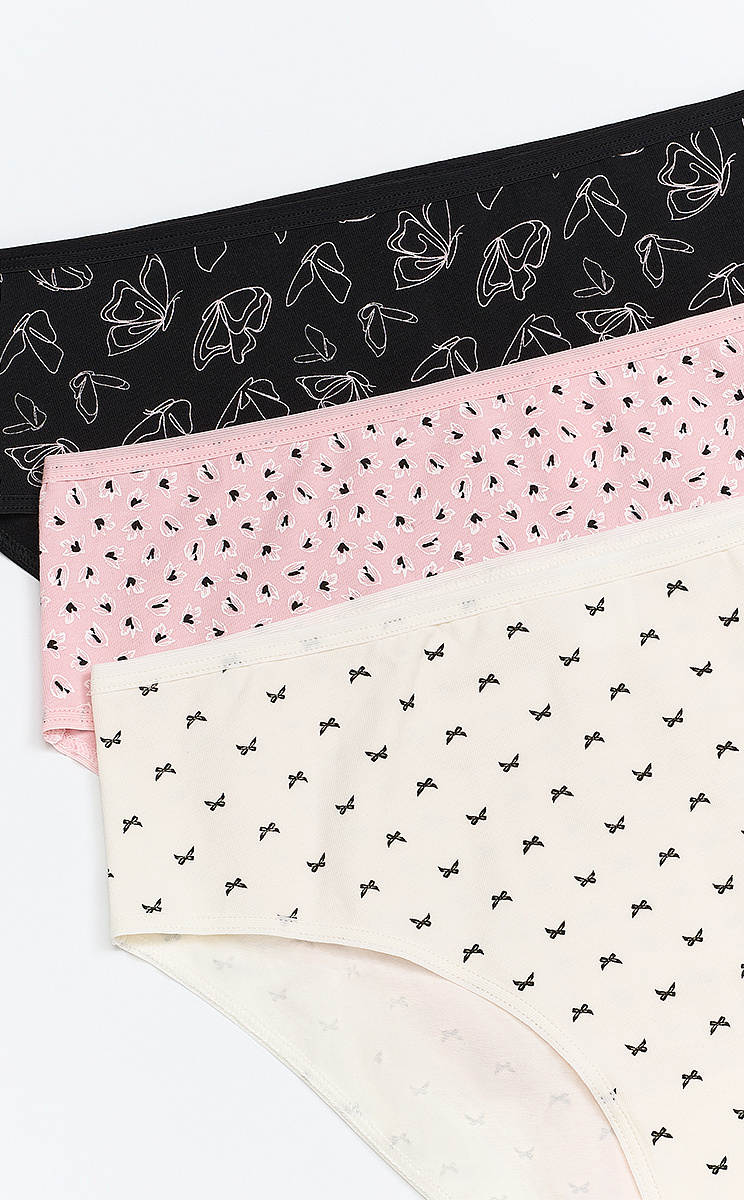 Mi 2212-26 Print Трусы Slip (мультипак 3 шт.), CO, MINIMI