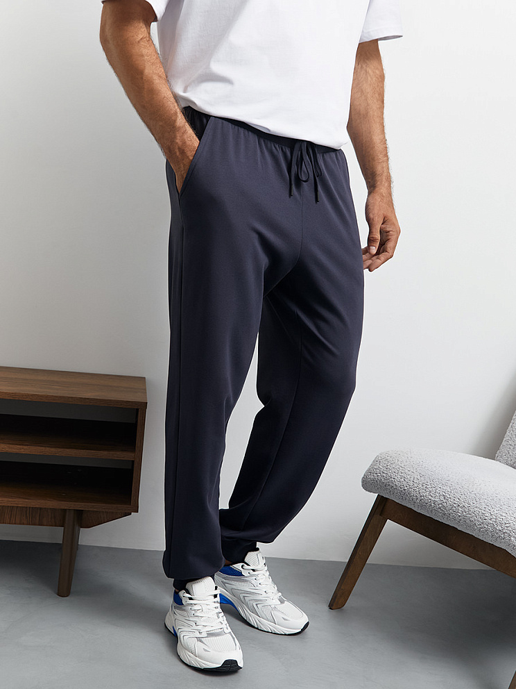 OmU 3231С Брюки джоггеры муж. на манжетах, CO+EL, OMSA