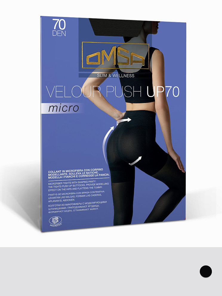 VELOUR  PUSH UP MICRO 70, OMSA