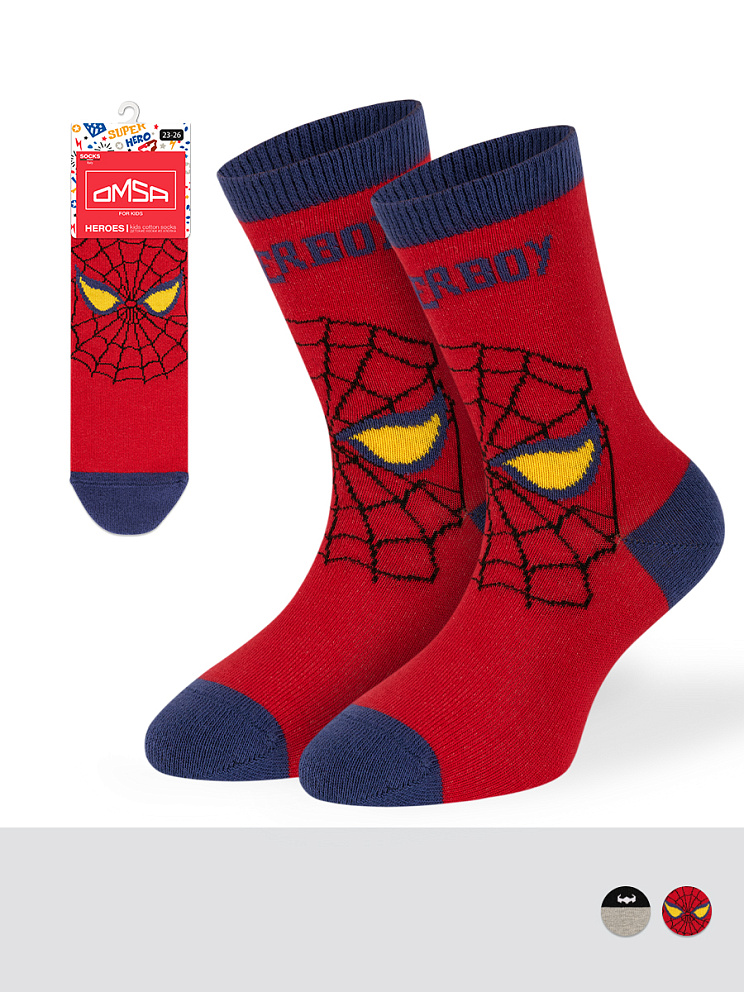 OMSA kids   Calzino 23Р61 (Spiderboy, Batboy), OMSA