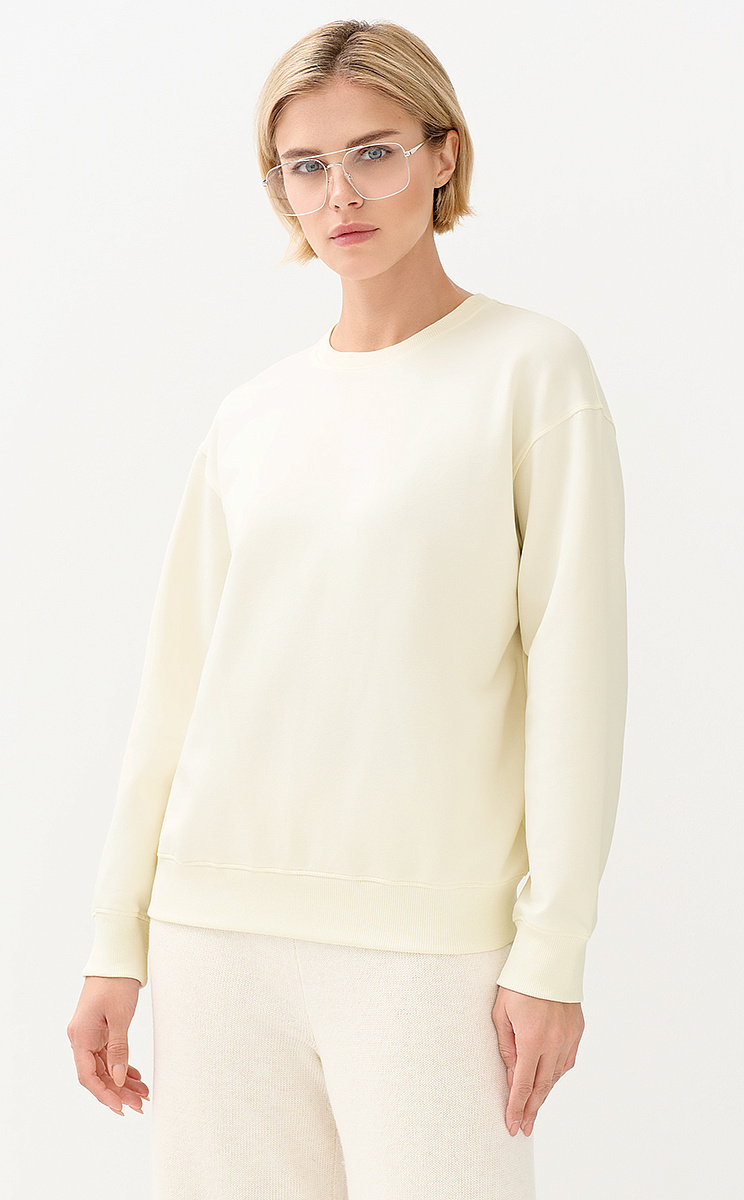 OmD 1912С Свитшот жен. свобод/кроя, CO+EL, OMSA