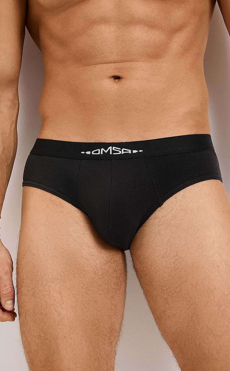 OmB 1224-1 Слипы муж. с откр. резинкой, CO, OMSA