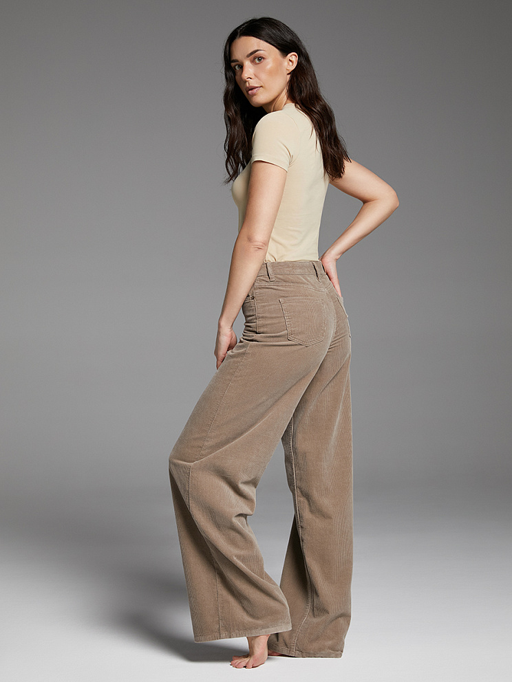 OmD 150 WIDE LEG Брюки вельвет жен., OMSA