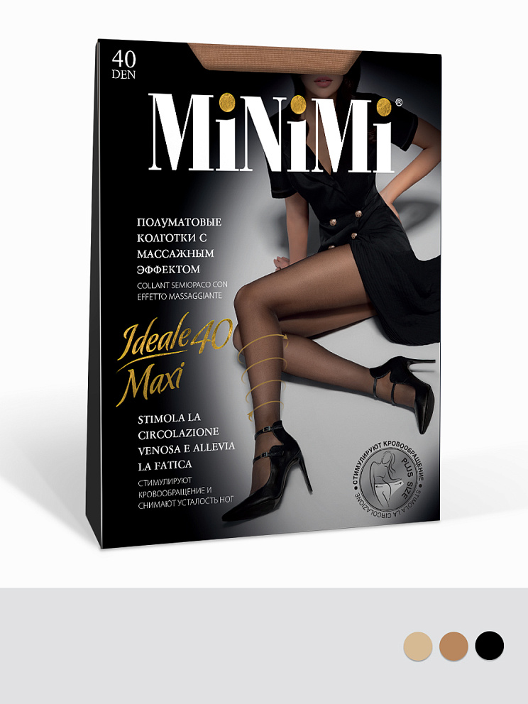 IDEALE 40 MAXI (утяжка по ноге), MINIMI