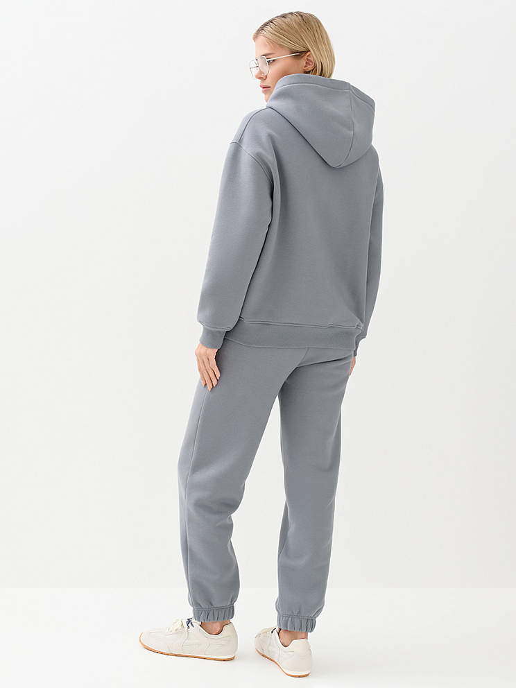 OmD 2045С Худи жен. OVERSIZE утепленное, CO+PE, OMSA