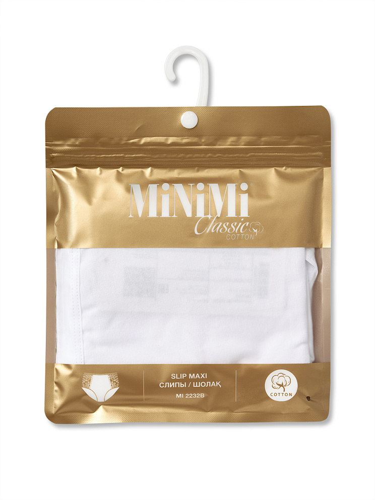 Mi 2232B Classic Трусы Slip Maxi (кружево), CO (BO242), MINIMI