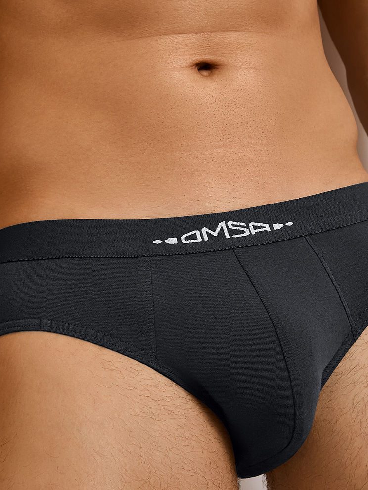 OmB 1224-1 Слипы муж. с откр. резинкой, CO, OMSA